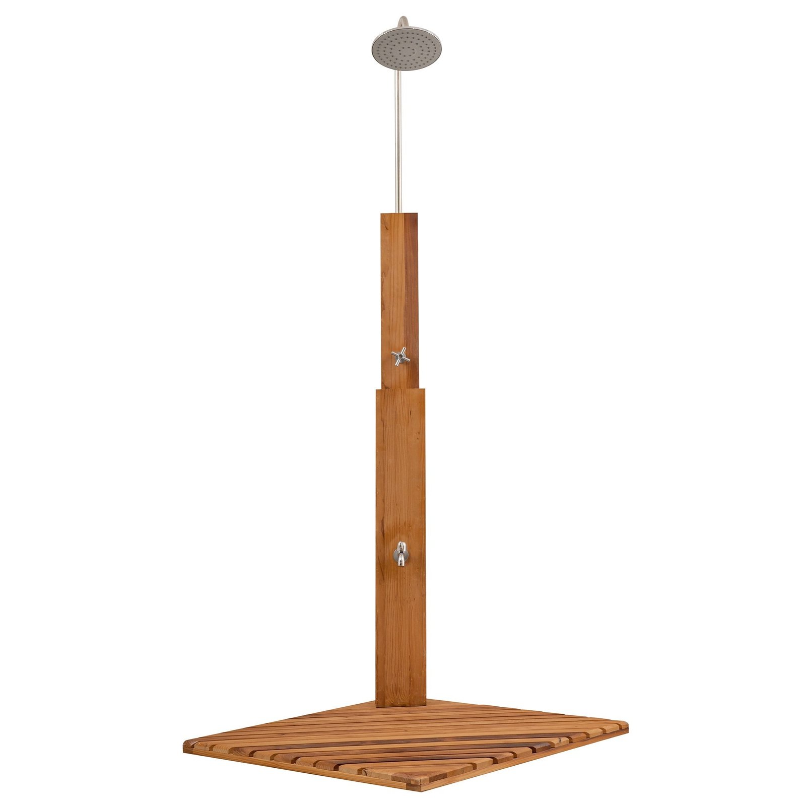Thermo Wood Outdoor Shower – view 1