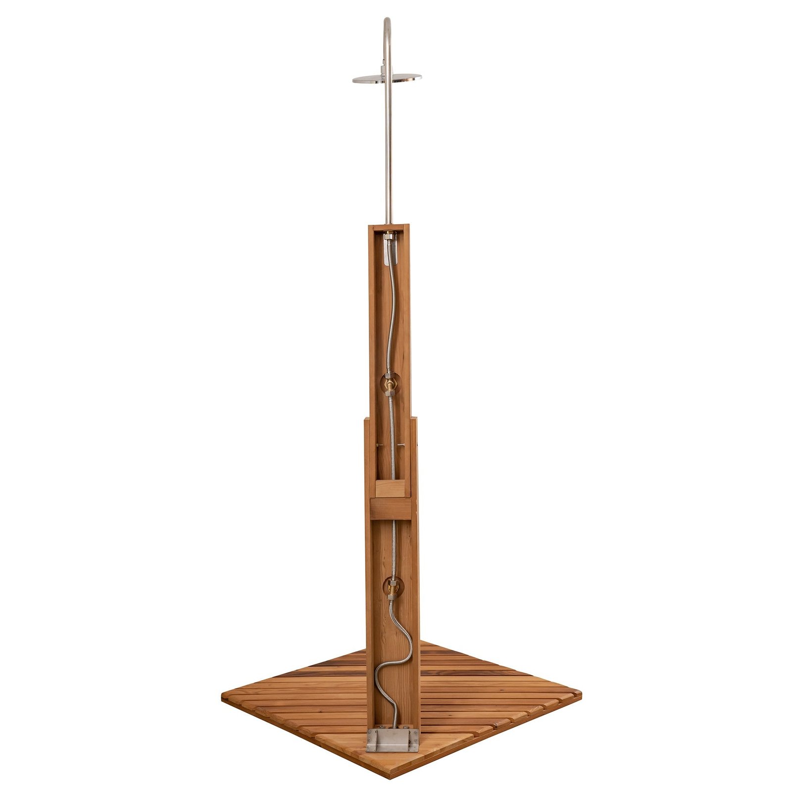 Thermo Wood Outdoor Shower – view 3