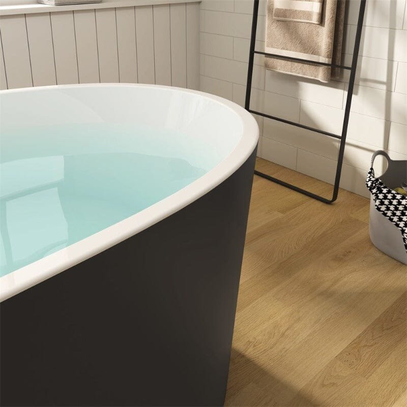 Freestanding Oval Acrylic Bathtub – view 4