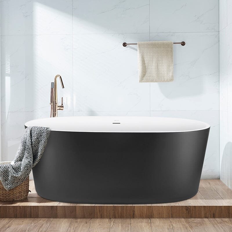 Freestanding Oval Acrylic Bathtub
