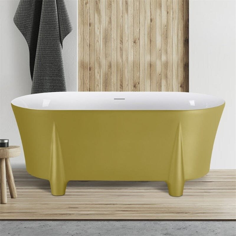 Design Standbadewanne freistehend mit Loewenfuessen – Bild 2