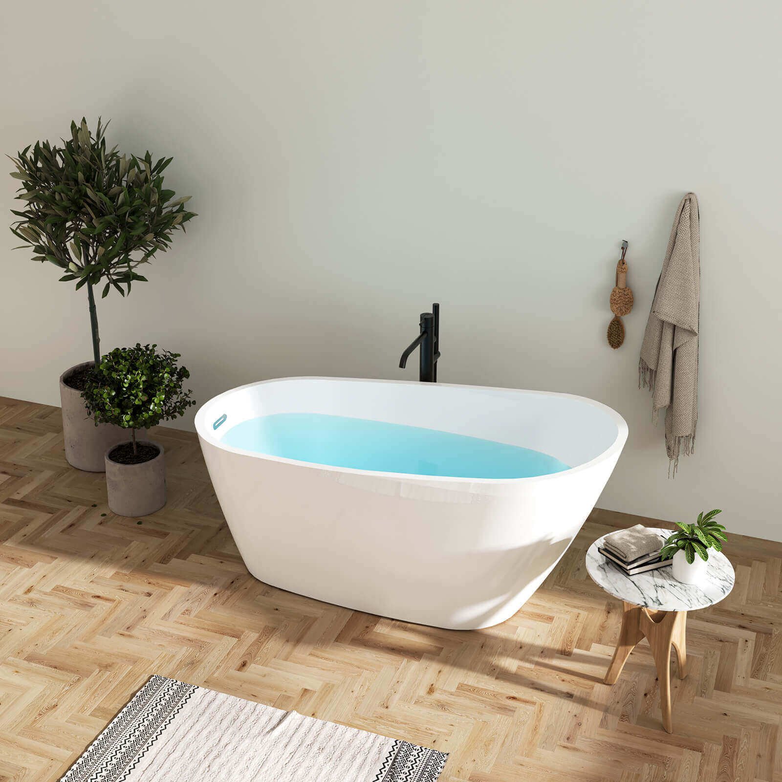 Freestanding Acrylic Bath 150 – view 1