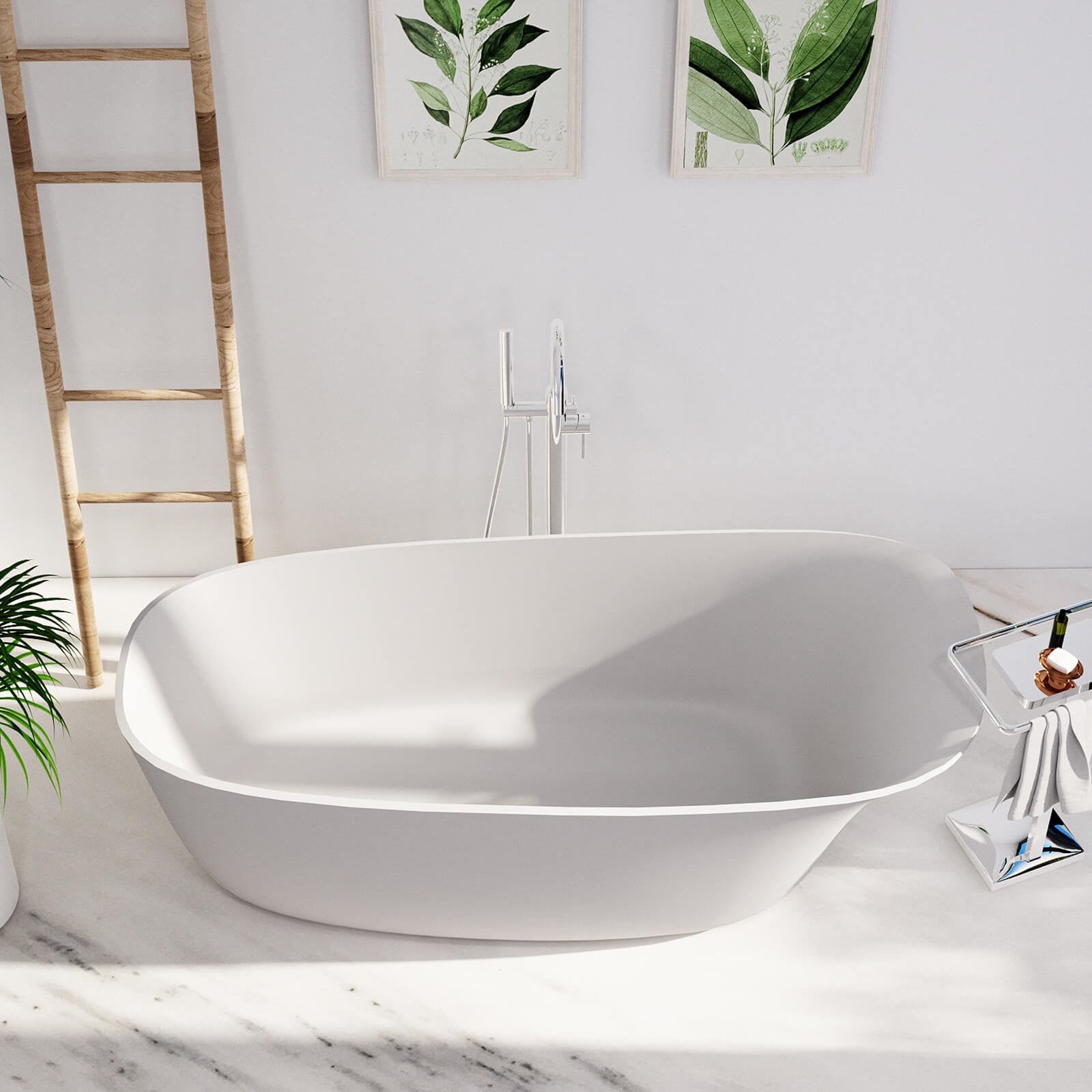 Freistehende Komfort-Badewanne – Ergonomisch & Elegant – Bild 2