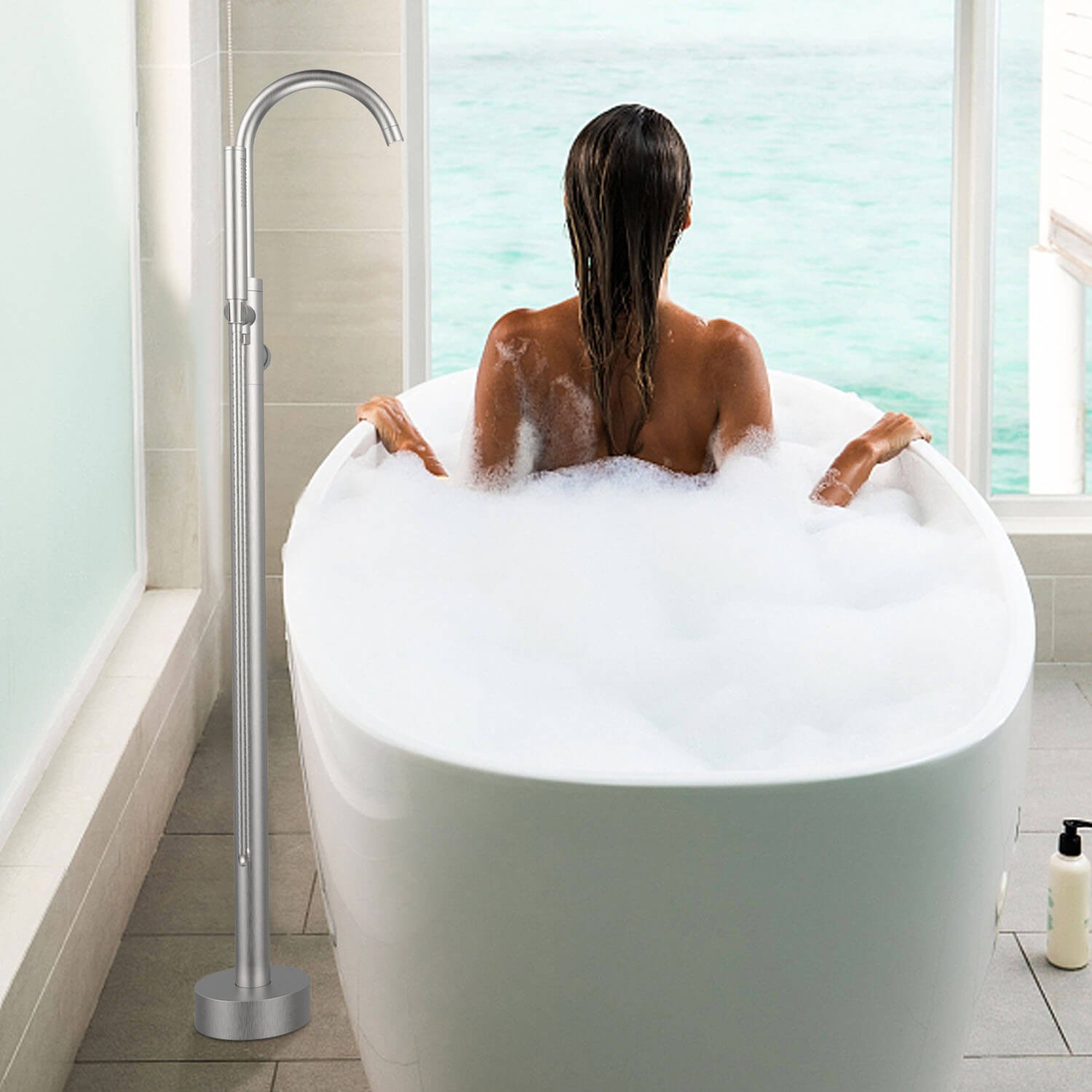 Freestanding Bath Mixer Tap