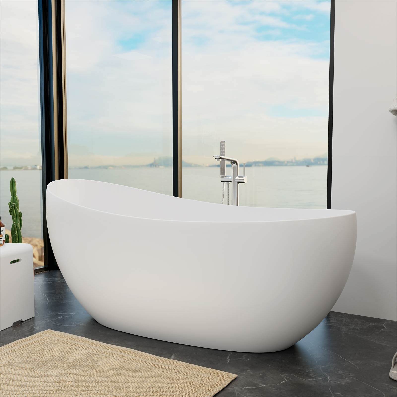 Freestanding Bath 'Solitaire' – view 1
