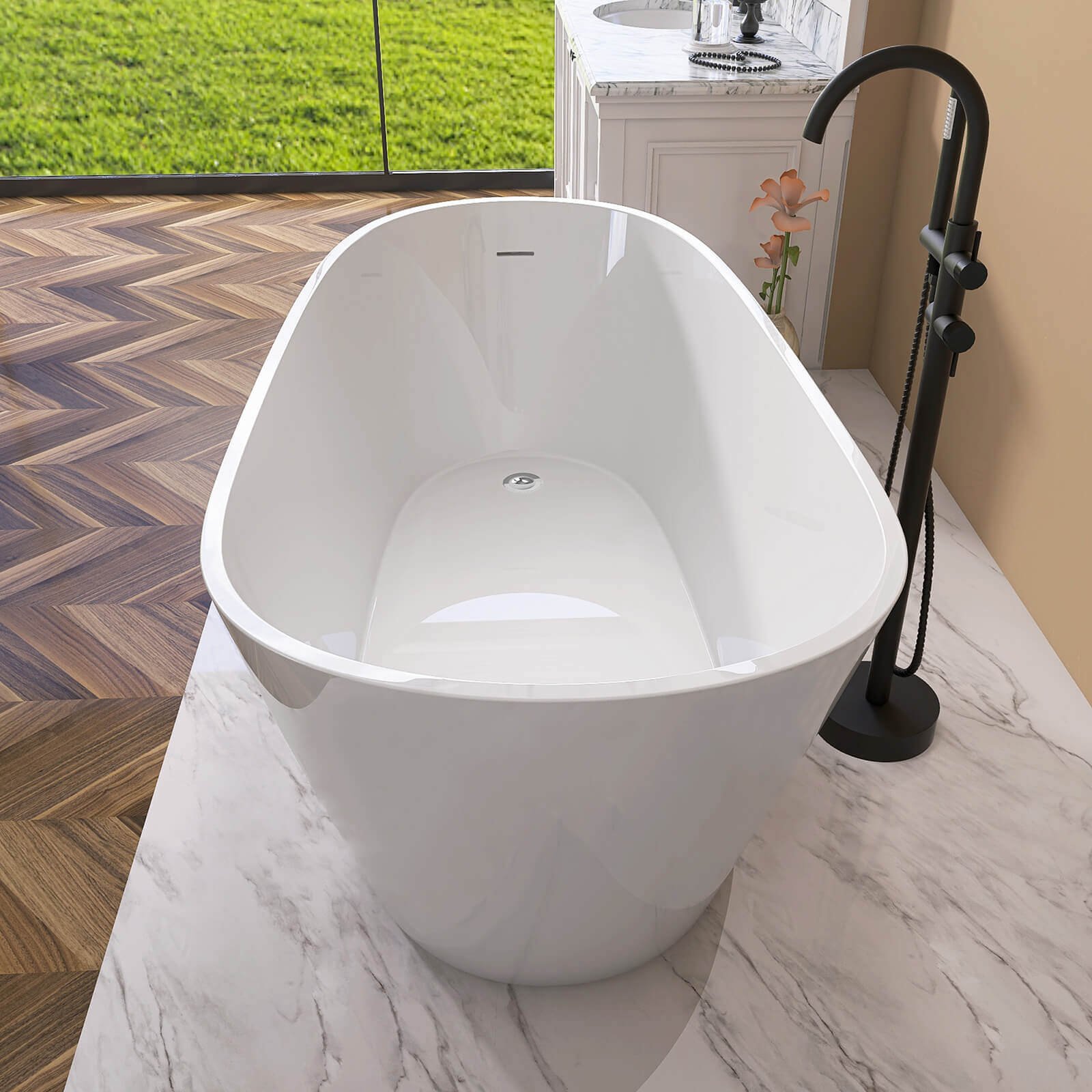 Freestanding Acrylic Bath 150 – view 2