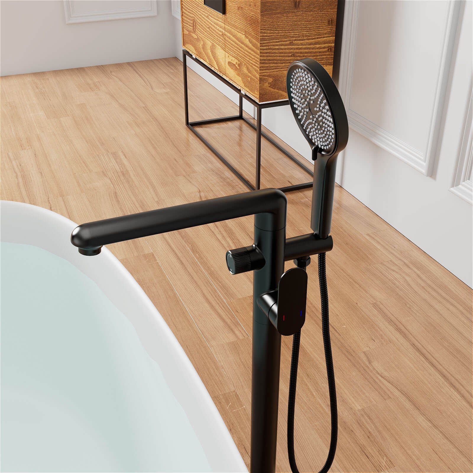 Freestanding Bath Shower Mixer – view 2