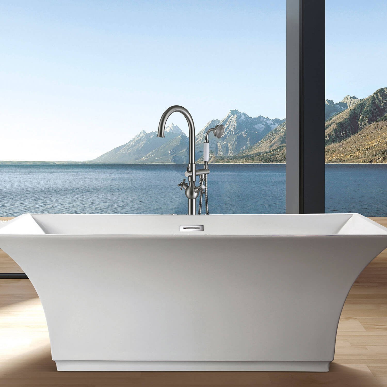 Freestanding Bath Tap in – view 3
