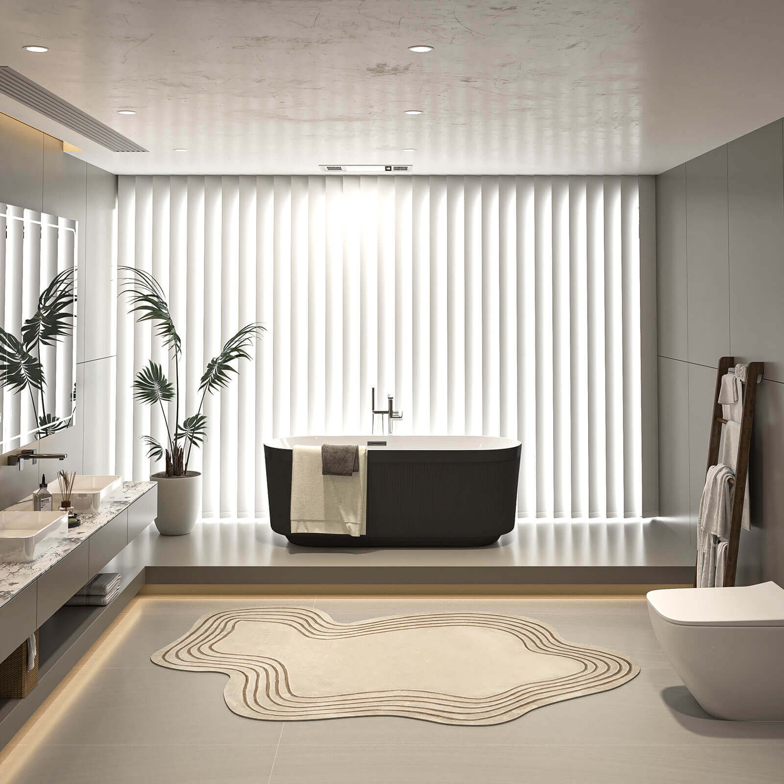 Freestanding Acrylic Bath with