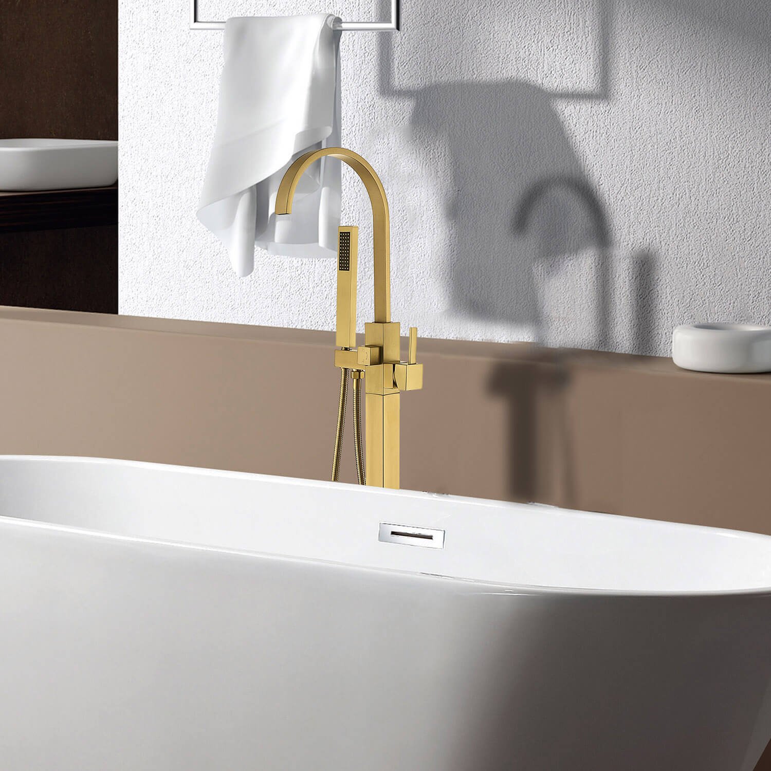 Freestanding Bath Tap in