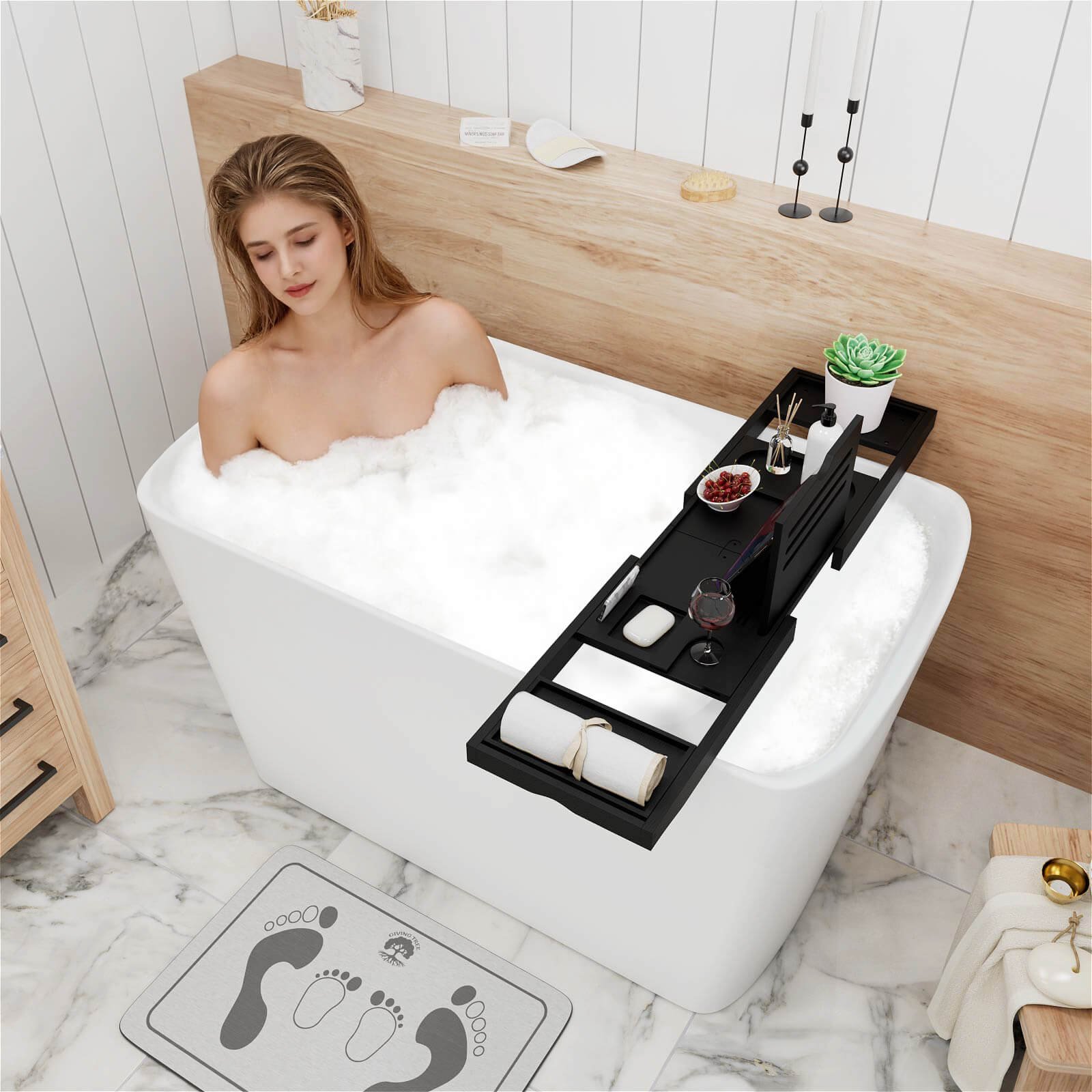 Japanese Deep Soaking Tub – view 3