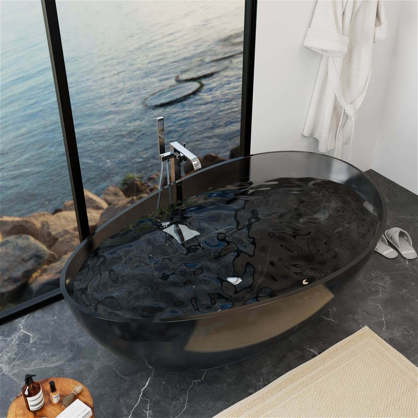 Designer Freestanding Bath in – view 1