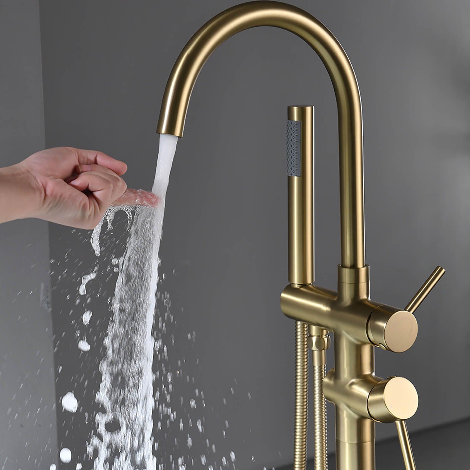 Freestanding Bath Shower Mixer – view 1