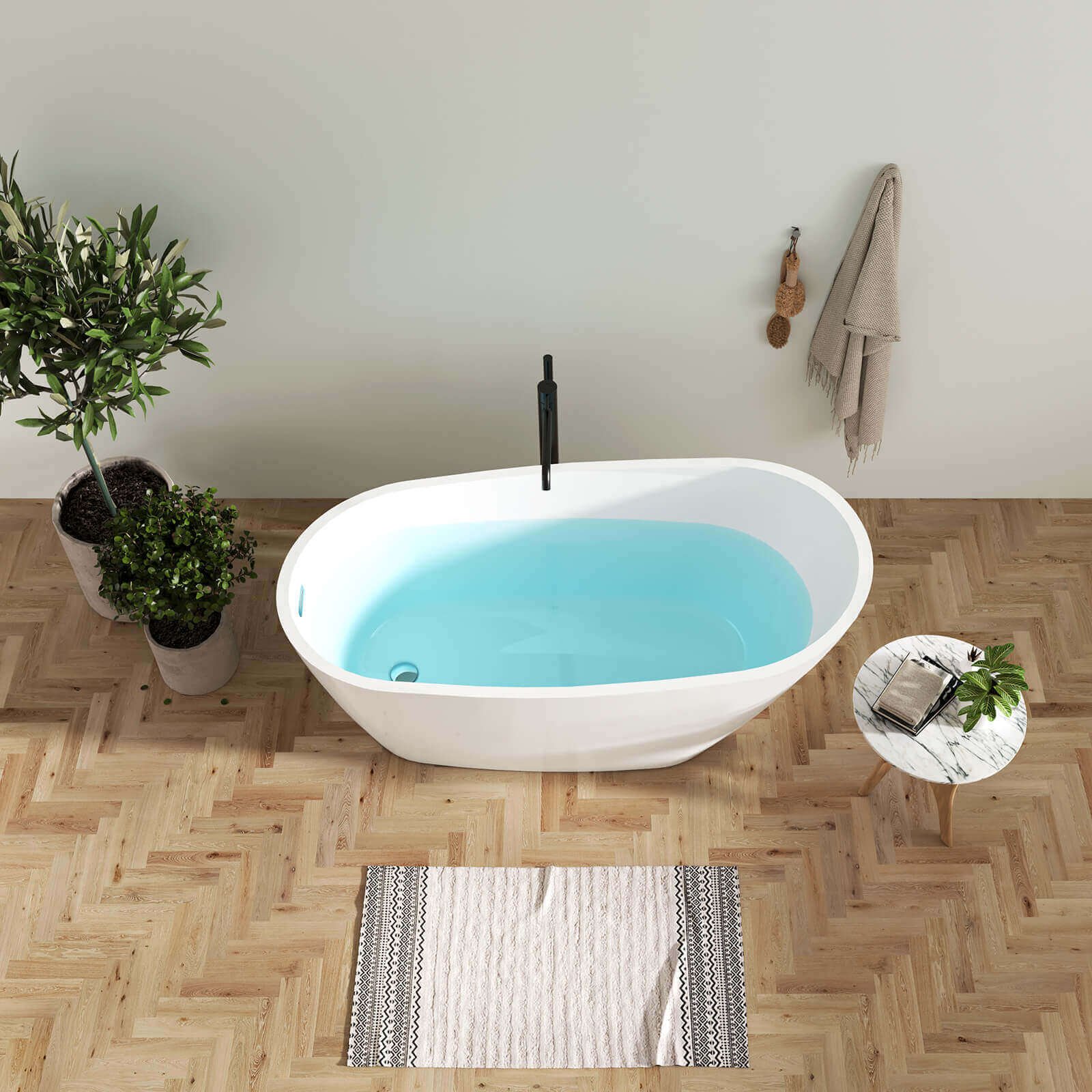 Freestanding Acrylic Bath 150 – view 2