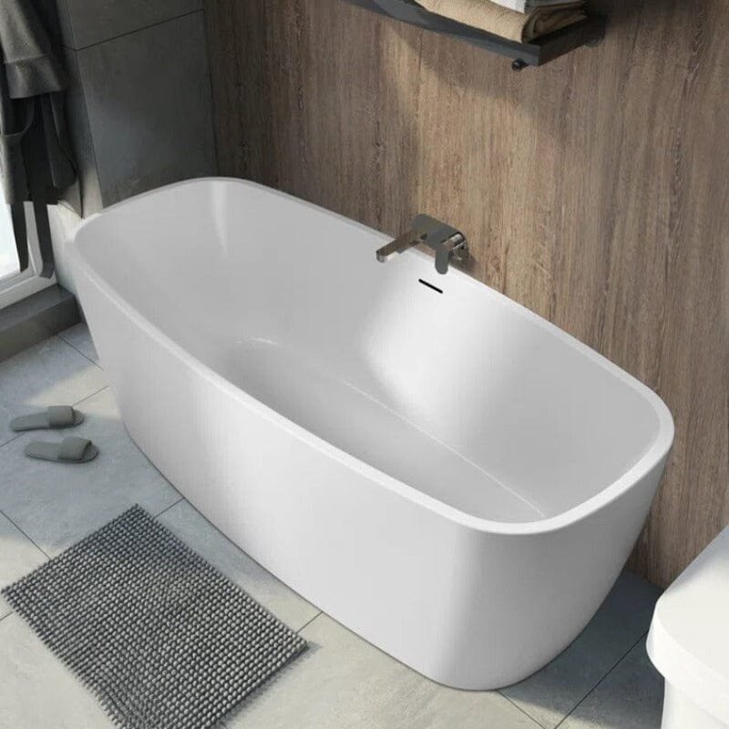 Freestanding Acrylic Bath Quadrato – view 2