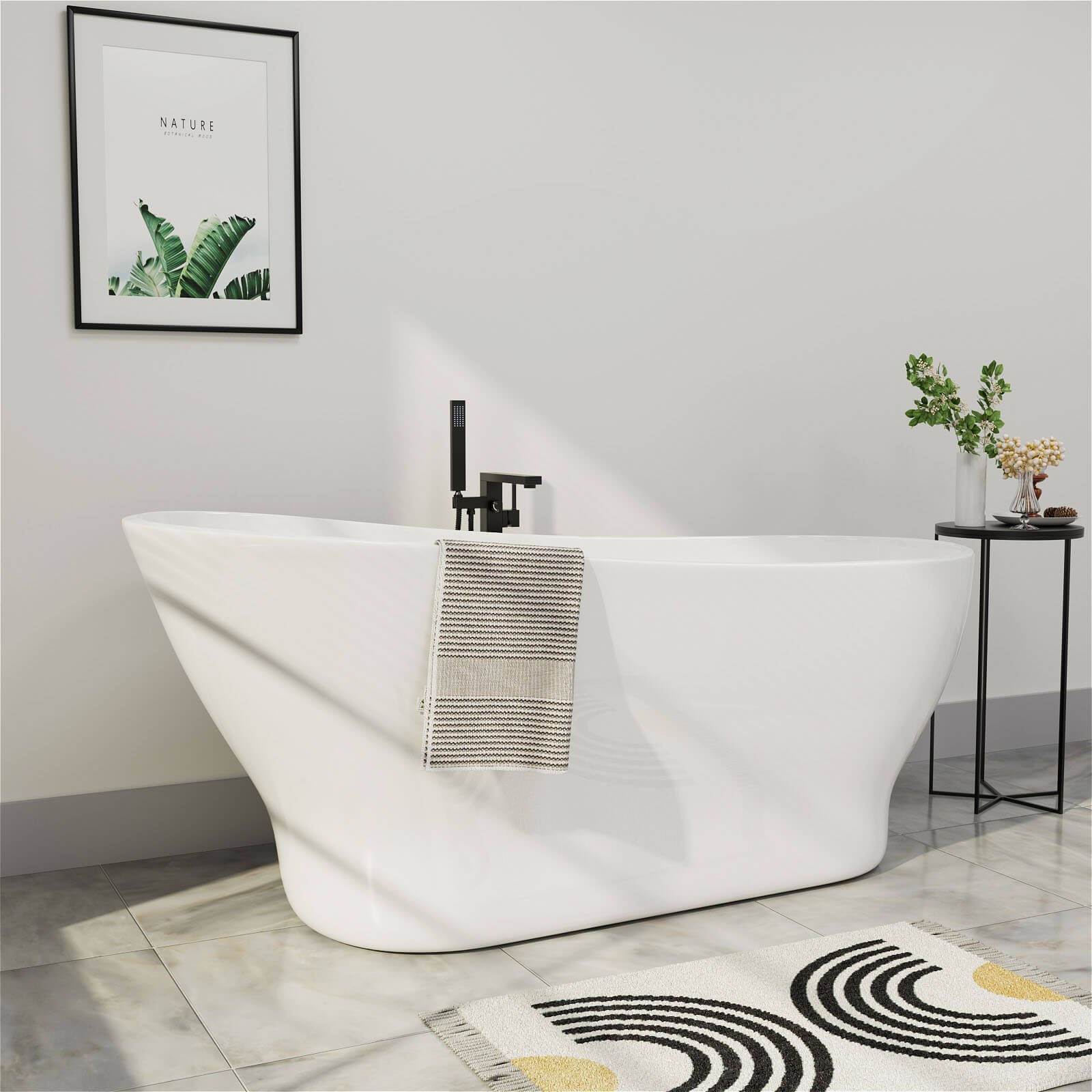 Freestanding Bath "Curva Sola" – view 1
