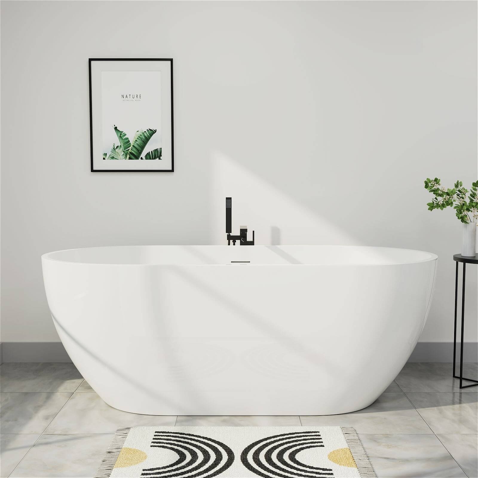 Freestanding Oval Bath