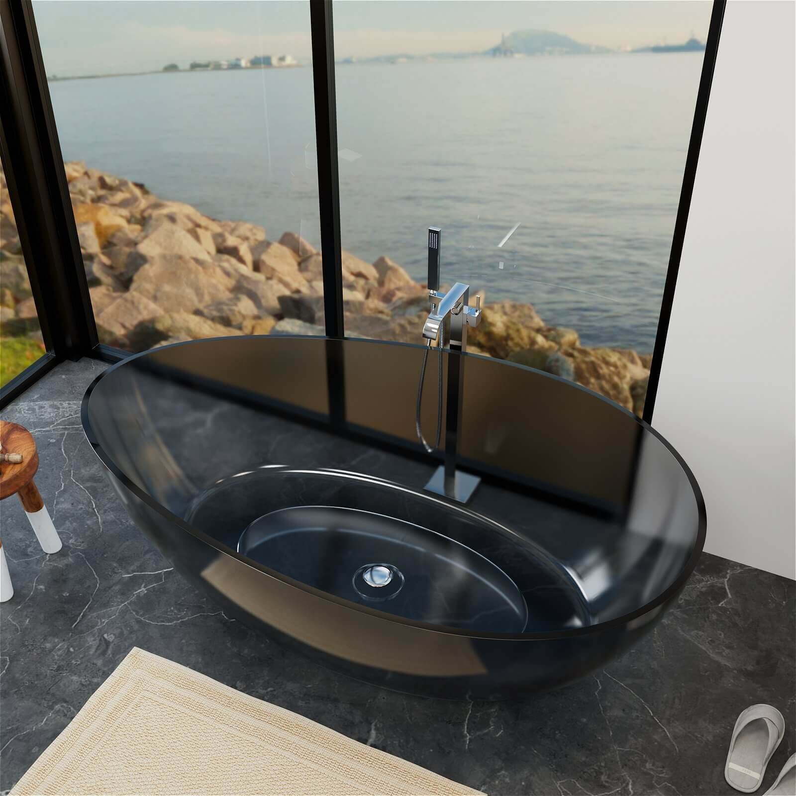 Designer Freestanding Bath in – view 2