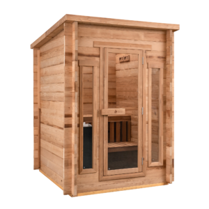 Outdoor Gartensauna „Kompakt“ – Ihr Wellness-Rückzugsort