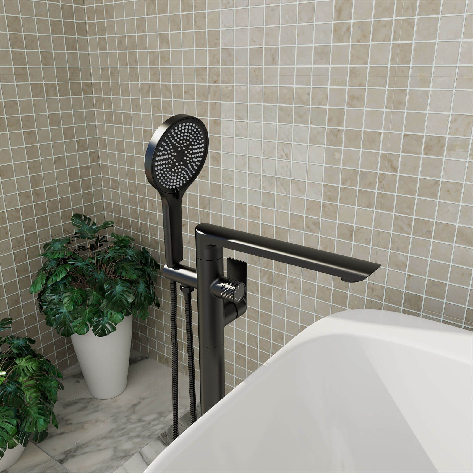 Freestanding Bath Tap in – view 1