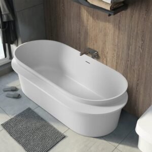 Freestanding Solid Surface Bath