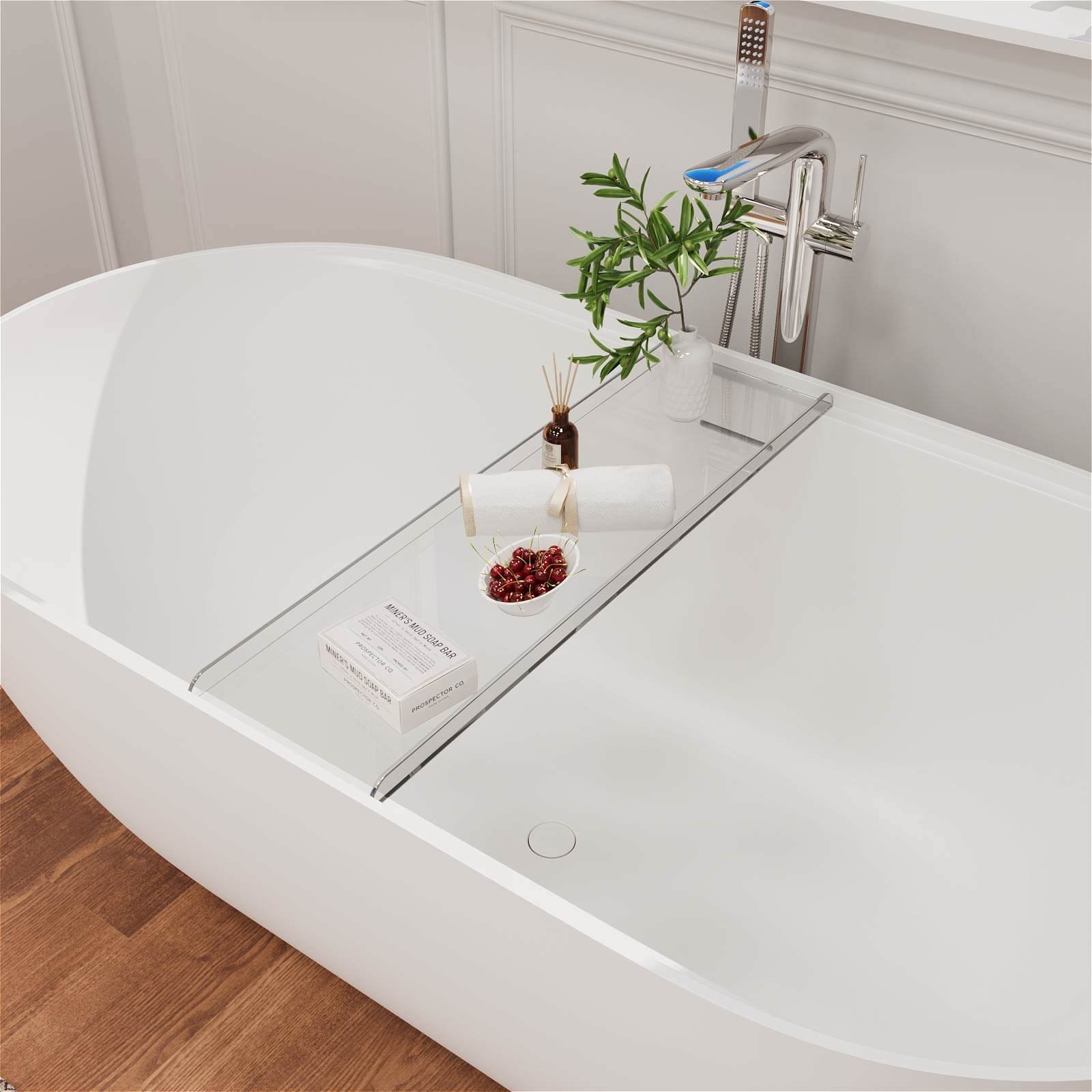 Freestanding Oval Wellness Bathtub – view 4