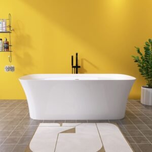 Freestanding Acrylic Bathtub – Elegant Relaxation