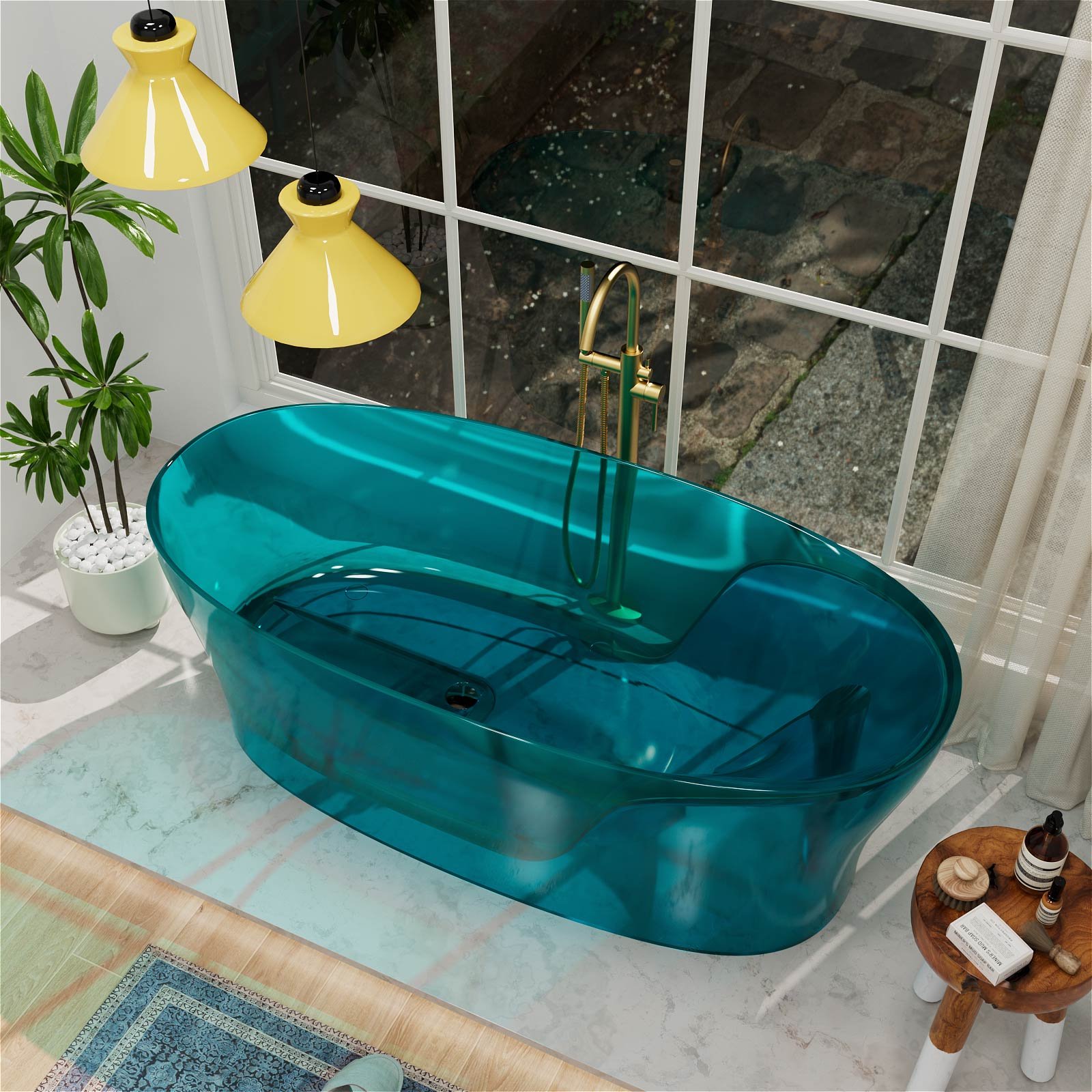 Freestanding Designer Bathtub in – view 2