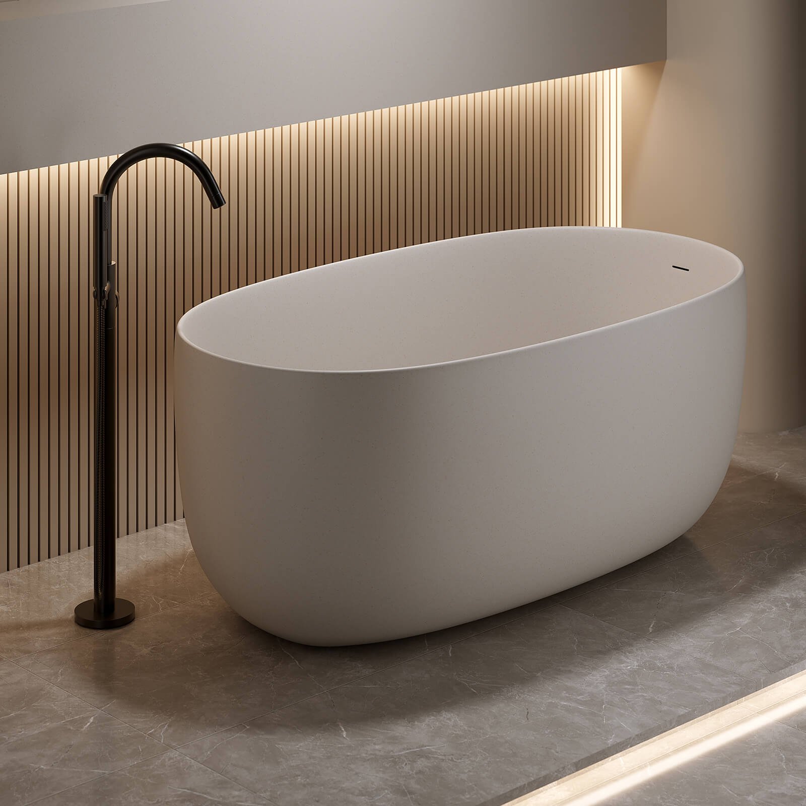 Freestanding Bath "Beige Pure" – view 1
