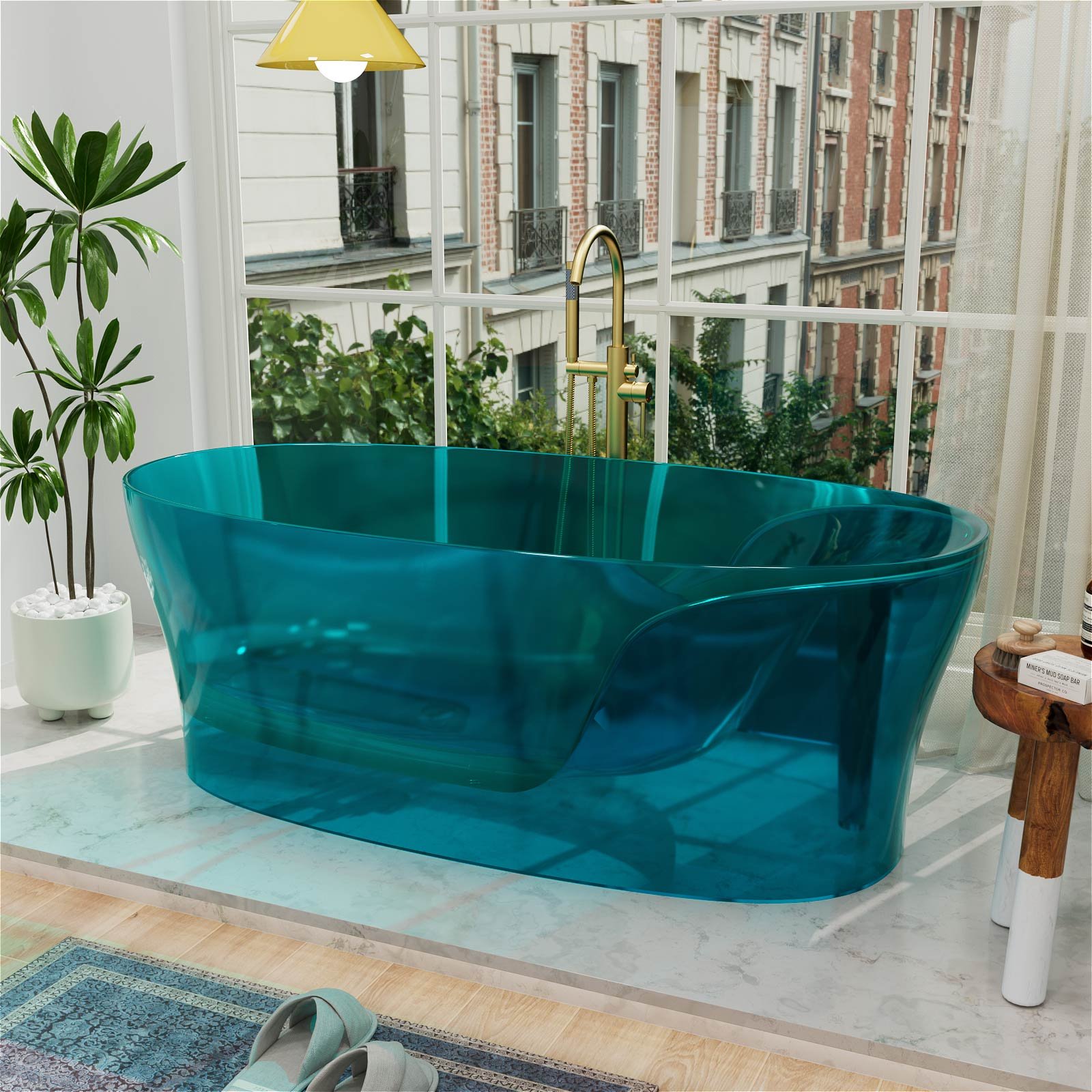 Freestanding Designer Bathtub in – view 3