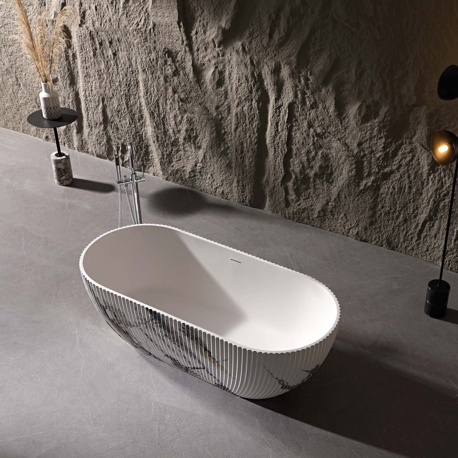 Designer Freestanding Bath – view 1