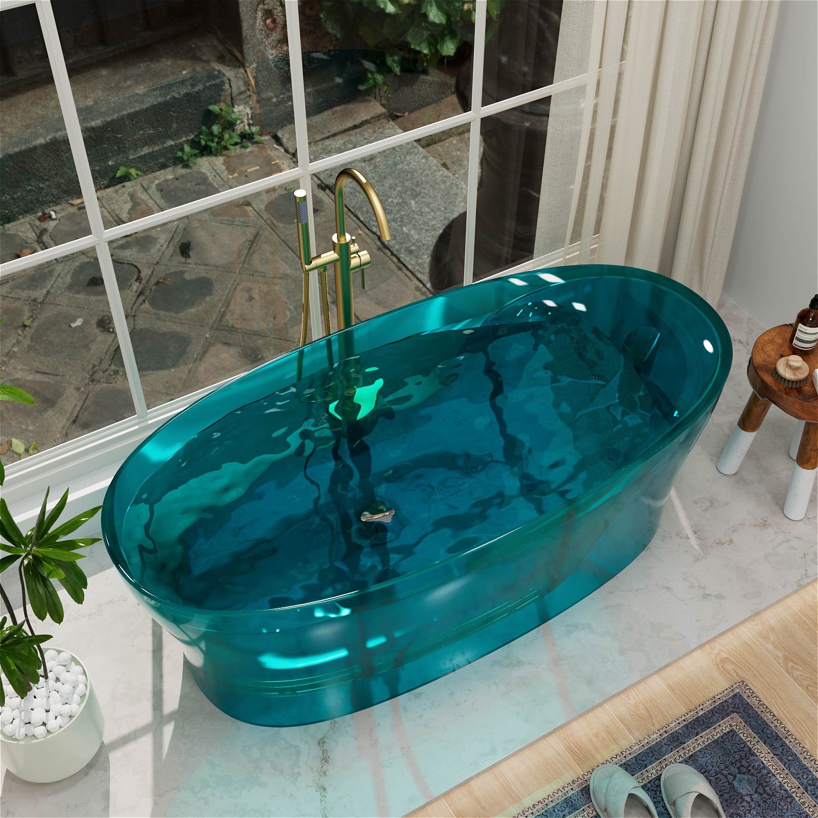 Freestanding Designer Bathtub in – view 4