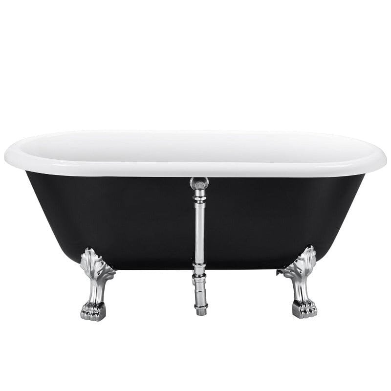 Klassische freistehende Badewanne mit Löwenfüßen – Bild 4