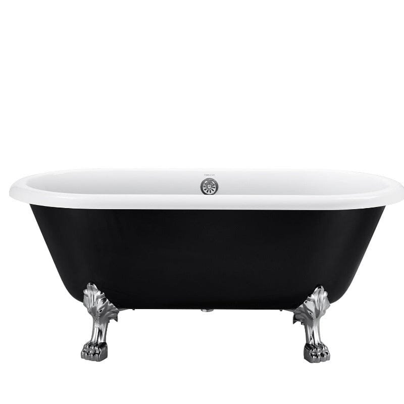 Klassische freistehende Badewanne mit Löwenfüßen – Bild 3