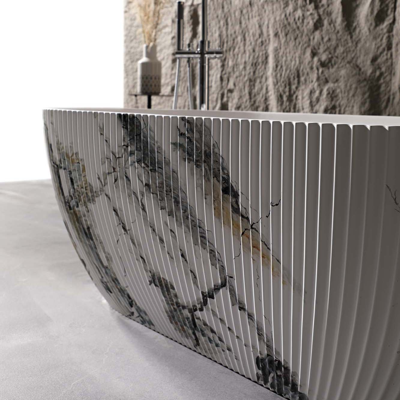 Designer Freestanding Bath – view 4