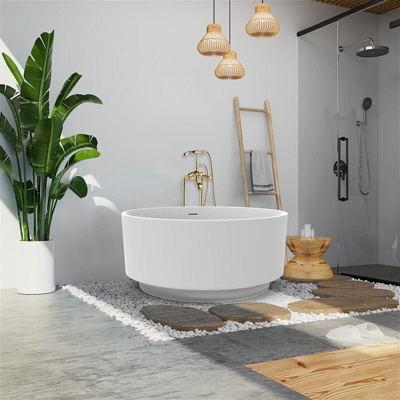 Round Japanese Luxury Freestanding – view 1