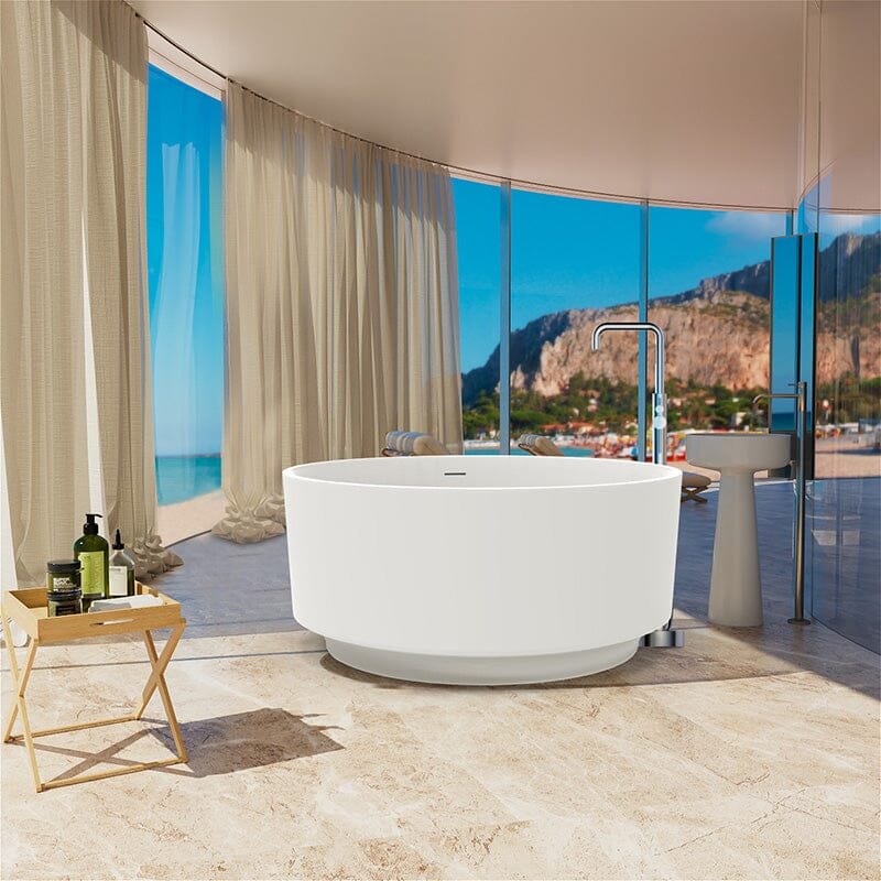 Round Japanese Luxury Freestanding – view 3