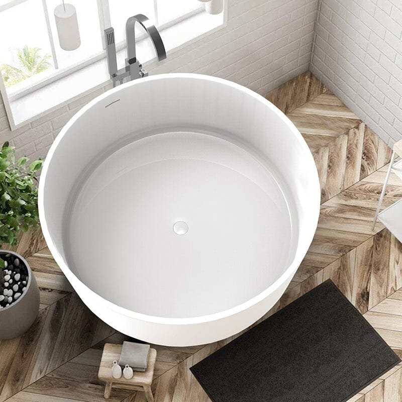 Round Japanese Luxury Freestanding – view 4