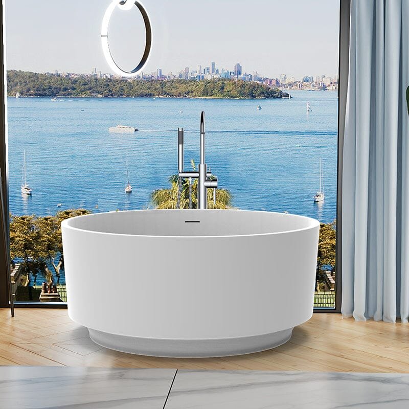 Round Japanese Luxury Freestanding
