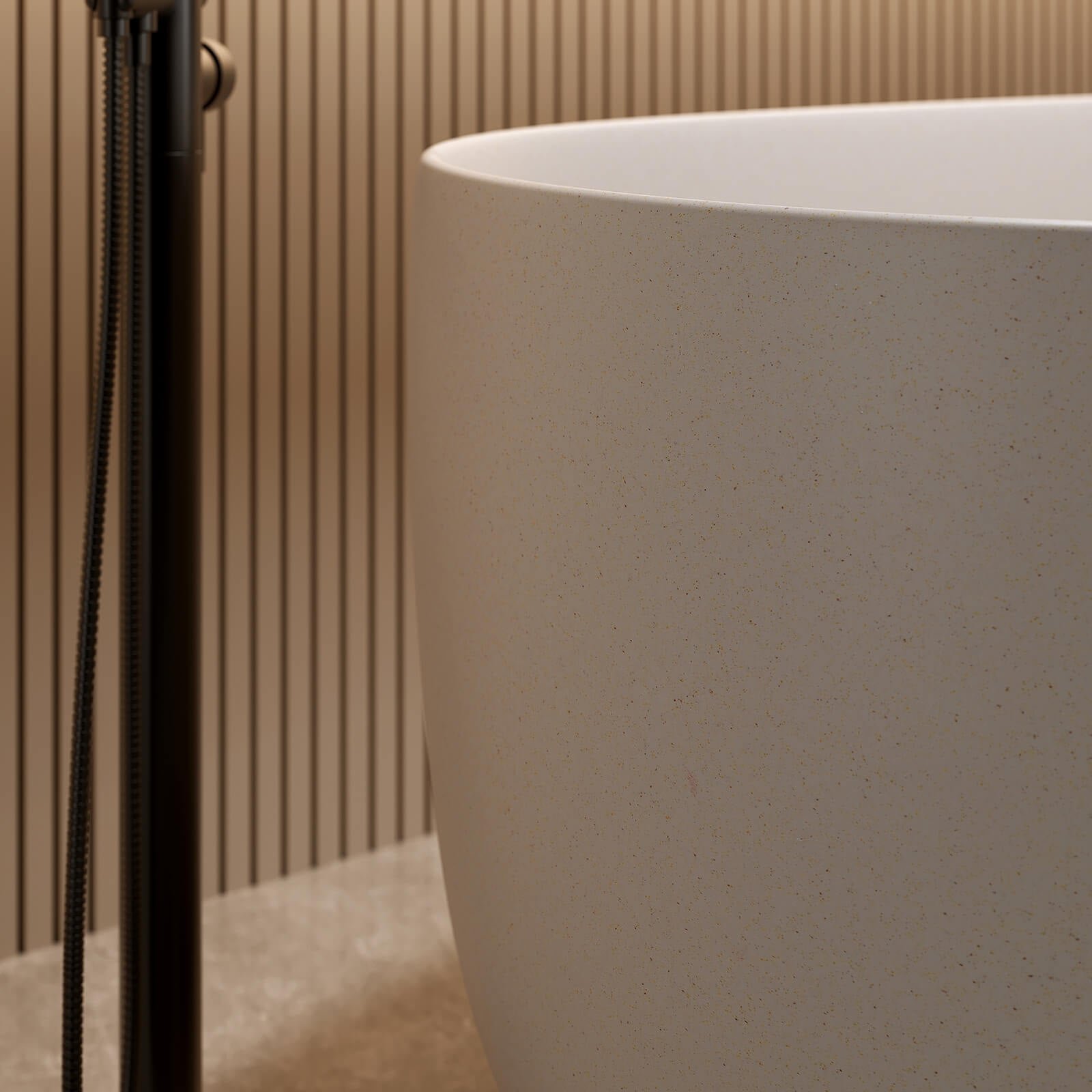 Freestanding Bath "Beige Pure" – view 3